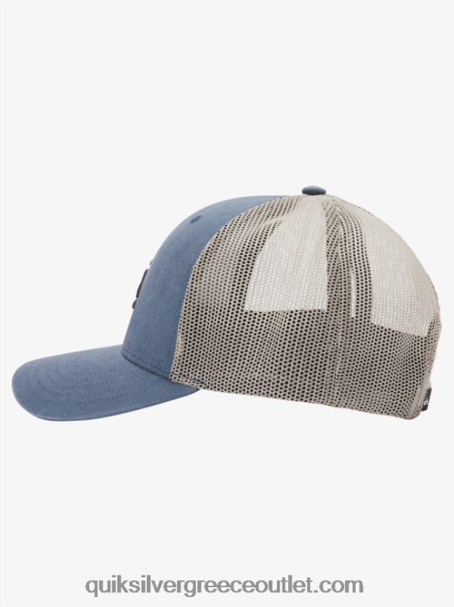 γείωσης καπέλο φορτηγατζή Quiksilver άνδρες 66LP84602 σκούρο σχιστόλιθο