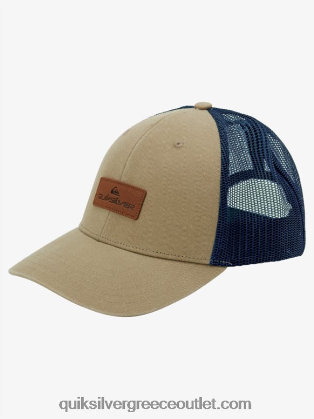 κάτω από το καπέλο του φορτηγατζή Quiksilver άνδρες 66LP84662 plaza taupe