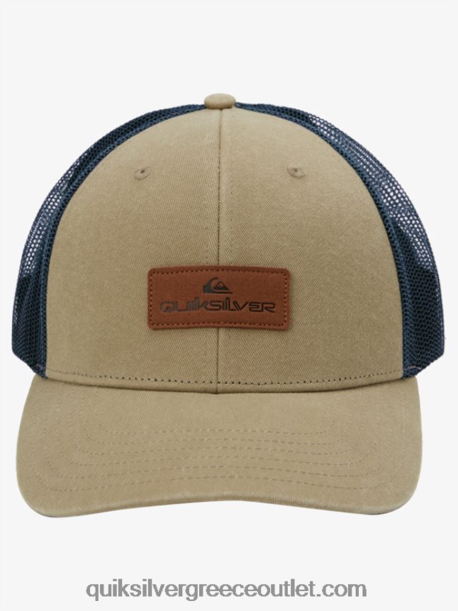 κάτω από το καπέλο του φορτηγατζή Quiksilver άνδρες 66LP84662 plaza taupe