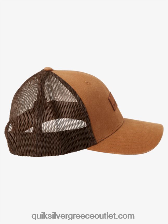 κάτω από το καπέλο του φορτηγατζή Quiksilver άνδρες 66LP84664 ιπποφαές