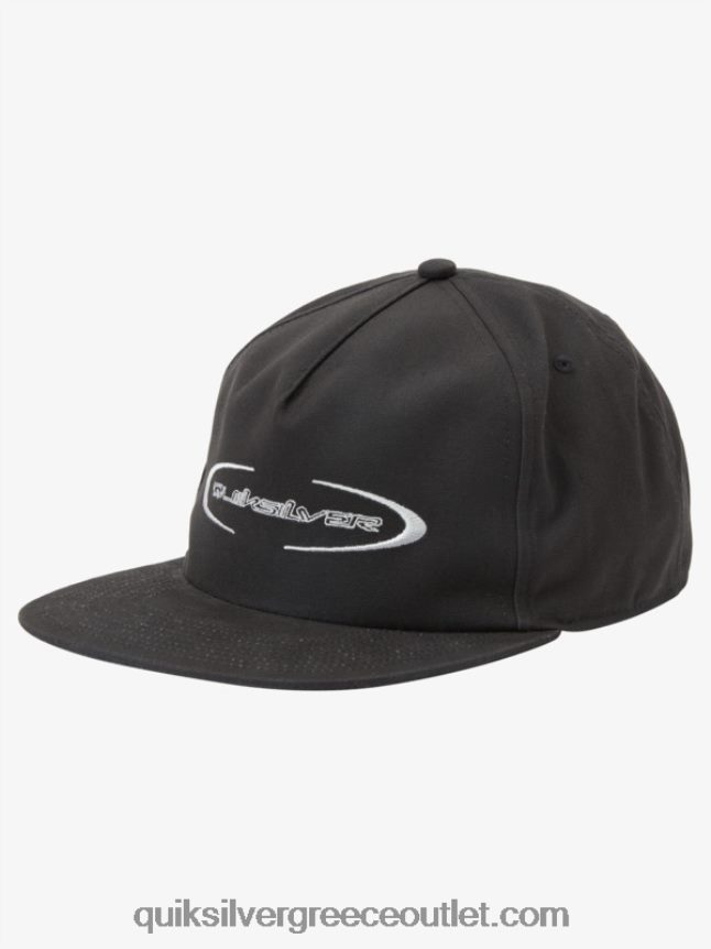 τεχνικό καπέλο μπέιζμπολ Quiksilver άνδρες 66LP84707 μαύρος