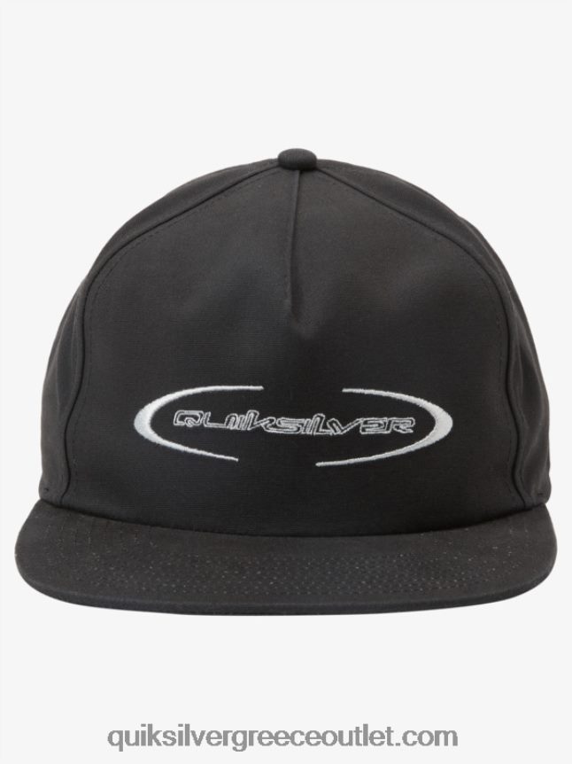 τεχνικό καπέλο μπέιζμπολ Quiksilver άνδρες 66LP84707 μαύρος