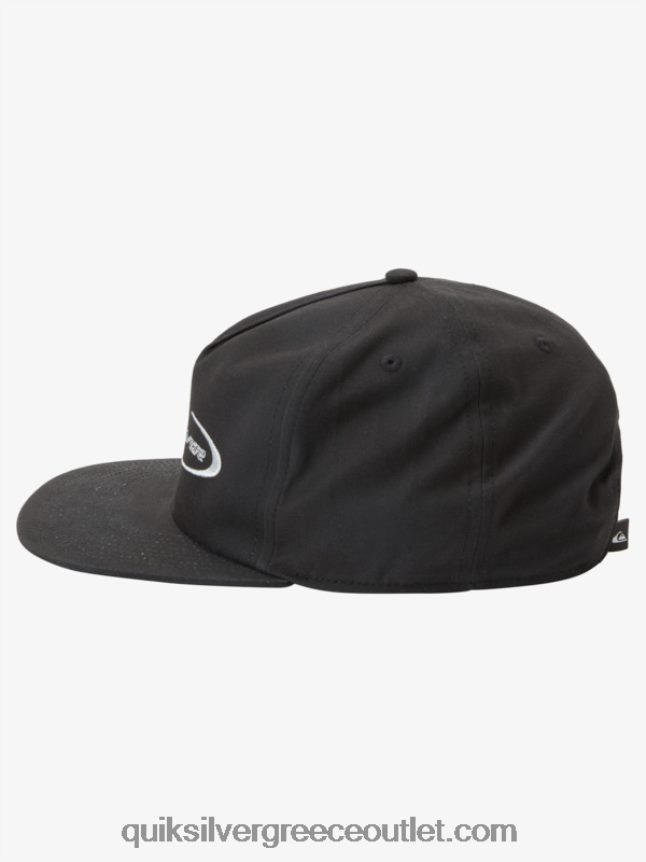 τεχνικό καπέλο μπέιζμπολ Quiksilver άνδρες 66LP84707 μαύρος