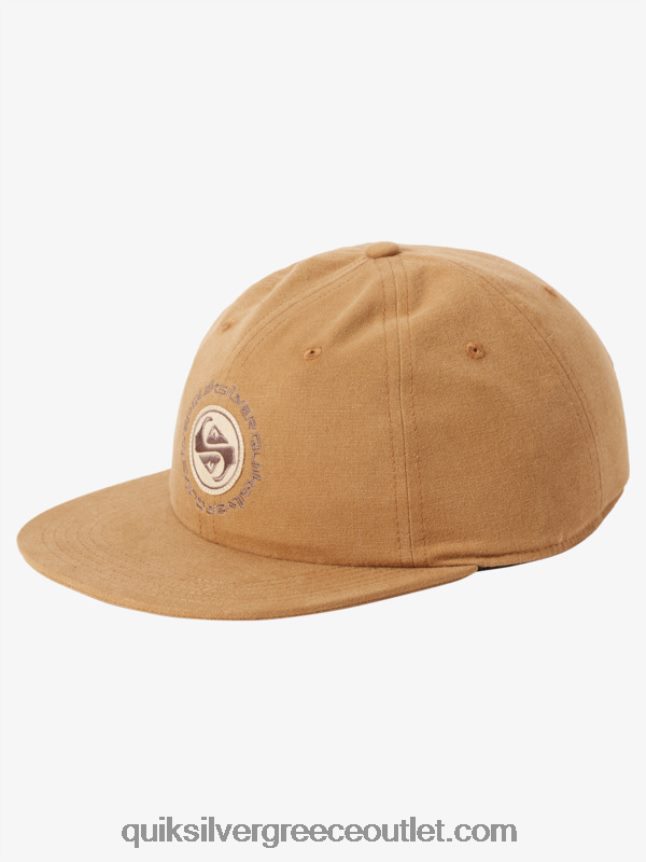 καπέλο arvo kickback καμβά strapback Quiksilver άνδρες 66LP841688 ιπποφαές