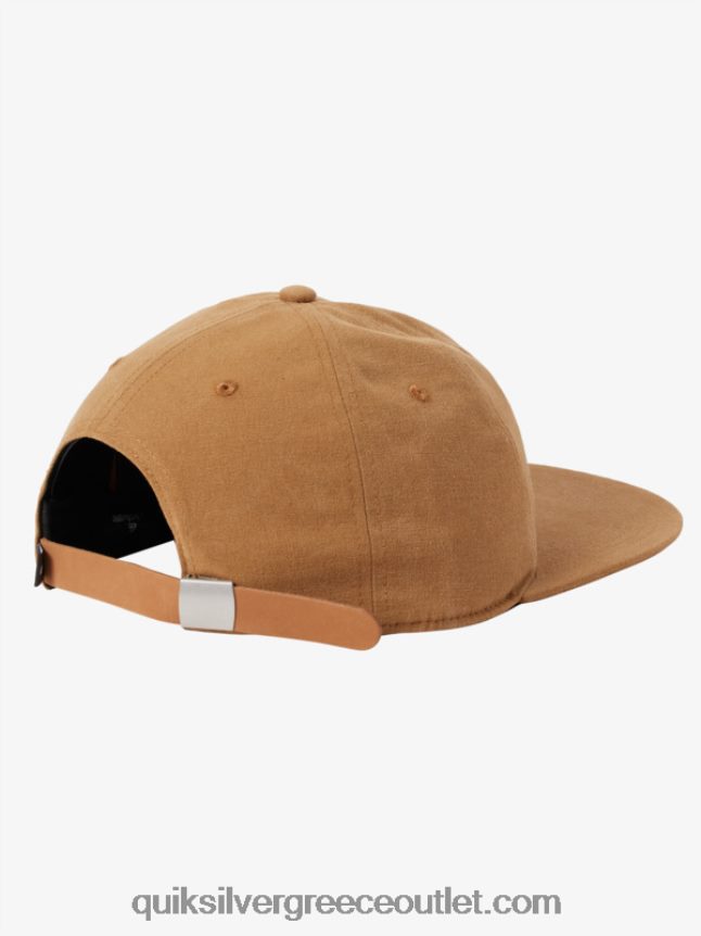 καπέλο arvo kickback καμβά strapback Quiksilver άνδρες 66LP841688 ιπποφαές
