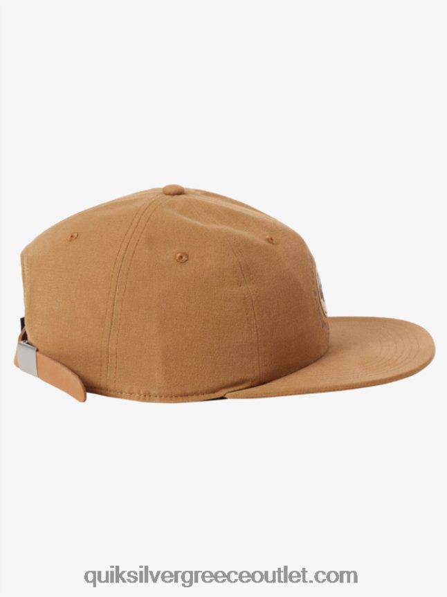 καπέλο arvo kickback καμβά strapback Quiksilver άνδρες 66LP841688 ιπποφαές