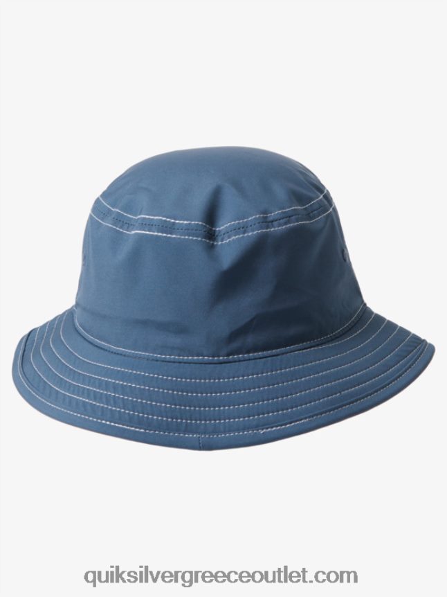 αυθεντικό καπέλο ηλίου boonie Quiksilver άνδρες 66LP84931 σκούρο σχιστόλιθο