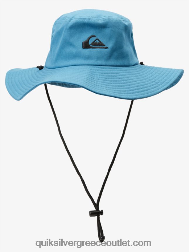 καπέλο μπουνί σαφάρι bushmaster Quiksilver άνδρες 66LP84124 μαροκινό μπλε