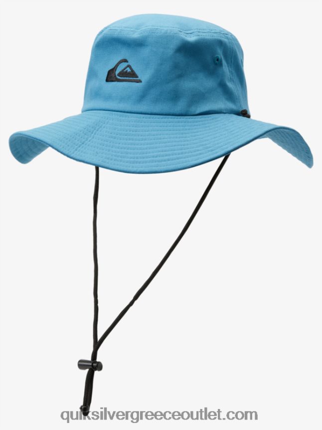 καπέλο μπουνί σαφάρι bushmaster Quiksilver άνδρες 66LP84124 μαροκινό μπλε