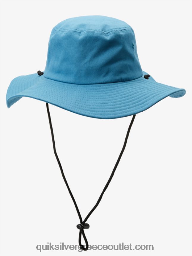 καπέλο μπουνί σαφάρι bushmaster Quiksilver άνδρες 66LP84124 μαροκινό μπλε