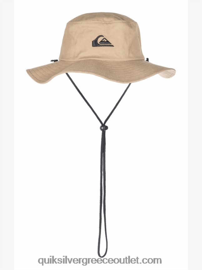 καπέλο μπουνί σαφάρι bushmaster Quiksilver άνδρες 66LP841519 χακί