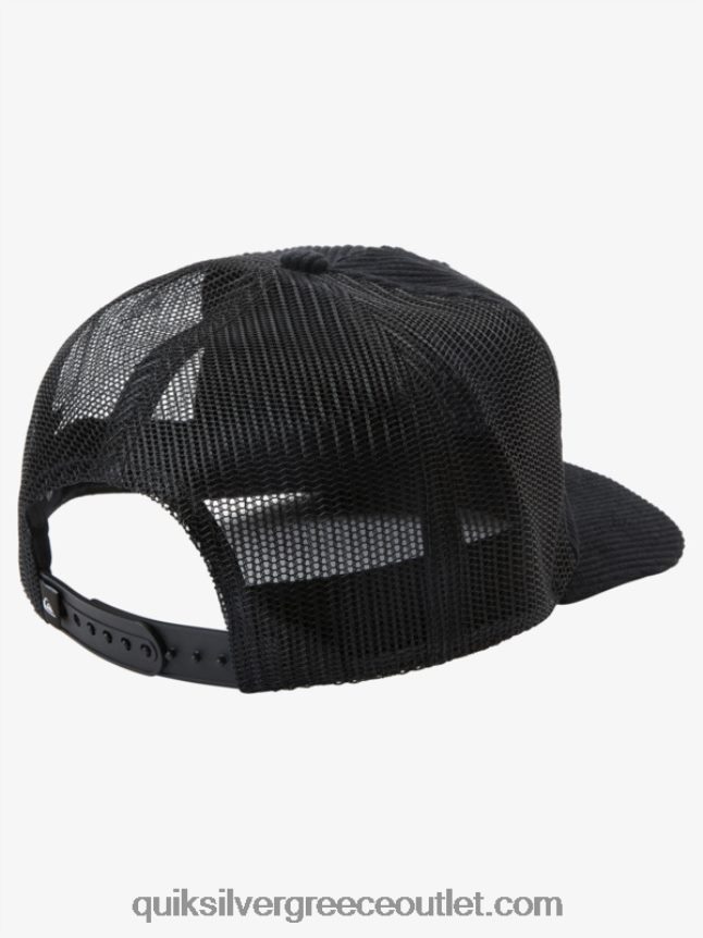 καπέλο φορτηγού coasteze Quiksilver άνδρες 66LP84443 μαύρος