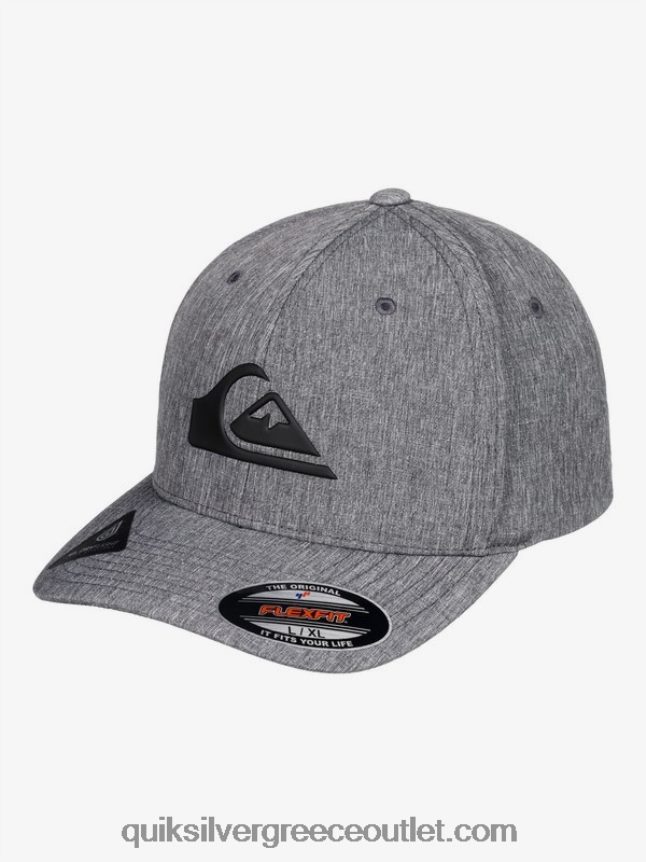 ενισχυμένο καπέλο flexifit Quiksilver άνδρες 66LP84942 μαύρος
