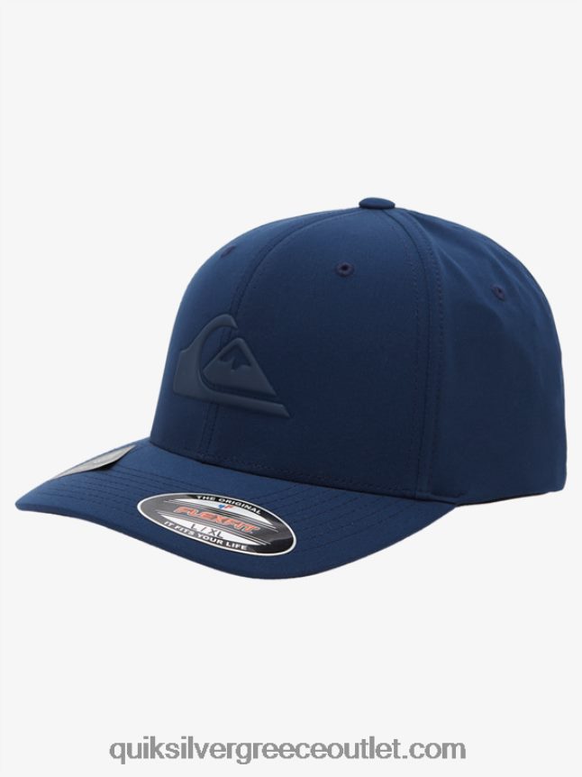 ενισχυμένο καπέλο flexifit Quiksilver άνδρες 66LP84944 ναυτικό μπλέιζερ