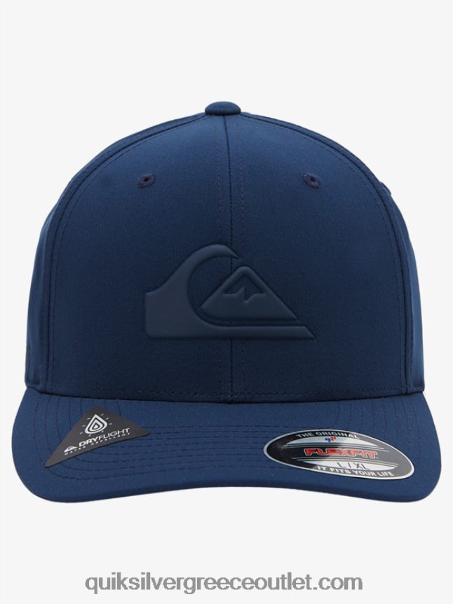 ενισχυμένο καπέλο flexifit Quiksilver άνδρες 66LP84944 ναυτικό μπλέιζερ