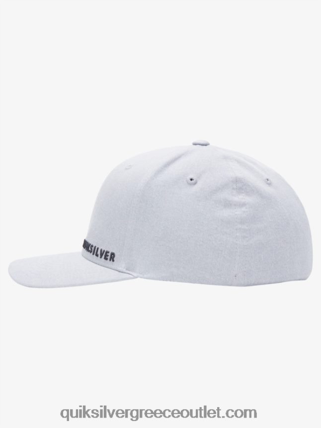 καπέλο sidestay flexfit Quiksilver άνδρες 66LP841653 ερείκη γκρι