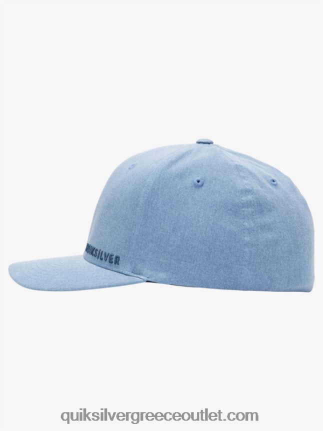 καπέλο sidestay flexfit Quiksilver άνδρες 66LP841654 ναυτικό μπλέιζερ