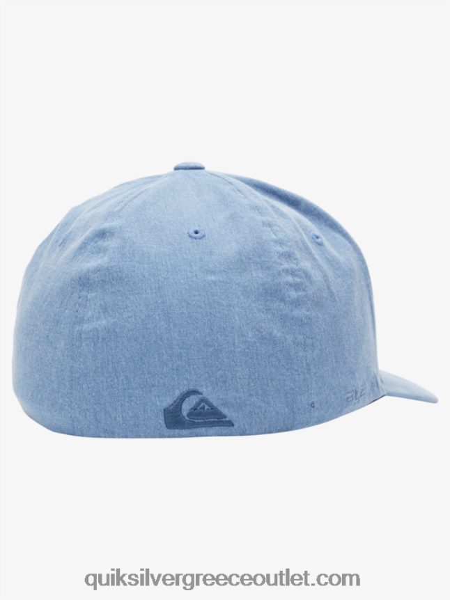 καπέλο sidestay flexfit Quiksilver άνδρες 66LP841654 ναυτικό μπλέιζερ