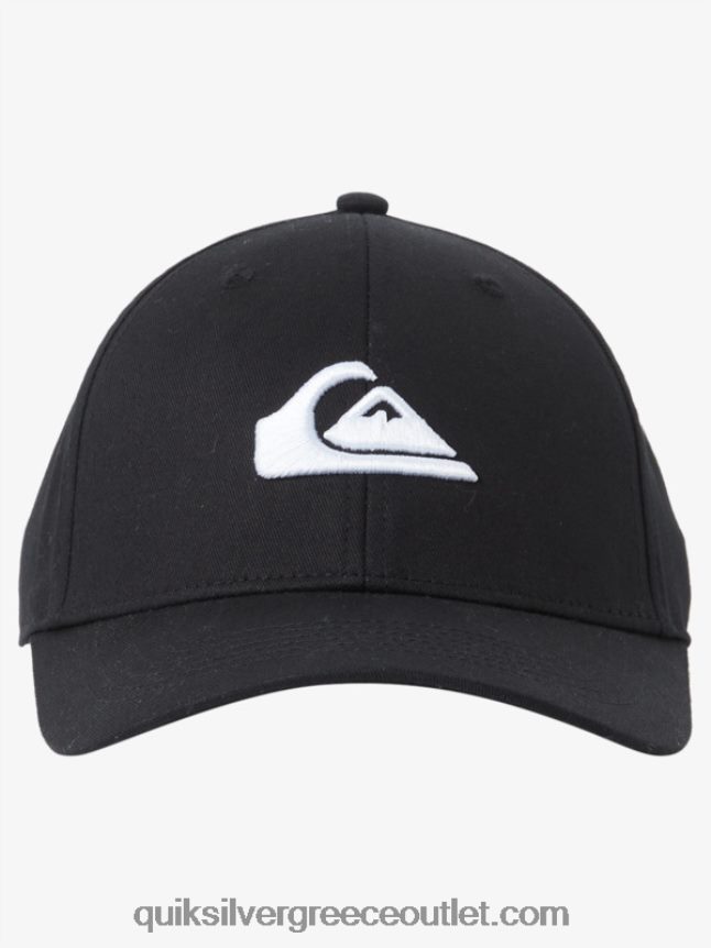 καπέλο snapback δεκαετιών Quiksilver άνδρες 66LP841080 μαύρος