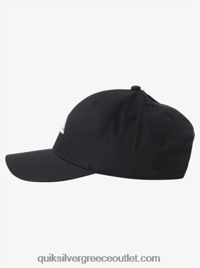 καπέλο snapback δεκαετιών Quiksilver άνδρες 66LP841080 μαύρος