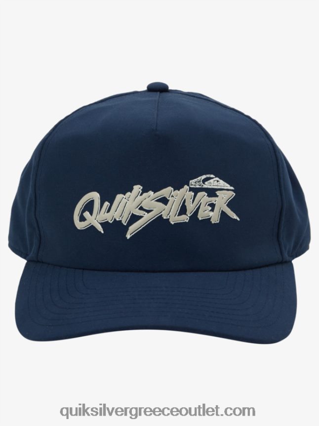 επώνυμο καπέλο snapback Quiksilver άνδρες 66LP841094 μεσάνυχτα ναυτικό