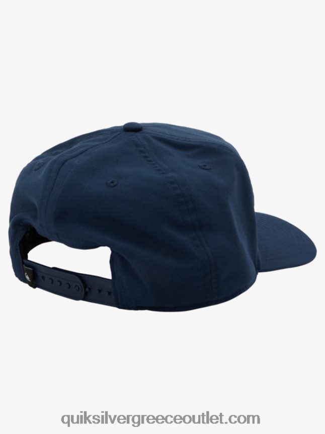 επώνυμο καπέλο snapback Quiksilver άνδρες 66LP841094 μεσάνυχτα ναυτικό