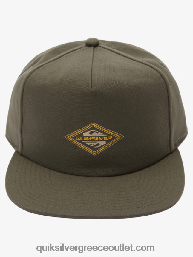 πέντε snapback καπέλο Quiksilver άνδρες 66LP841253 ρείκι θυμάρι