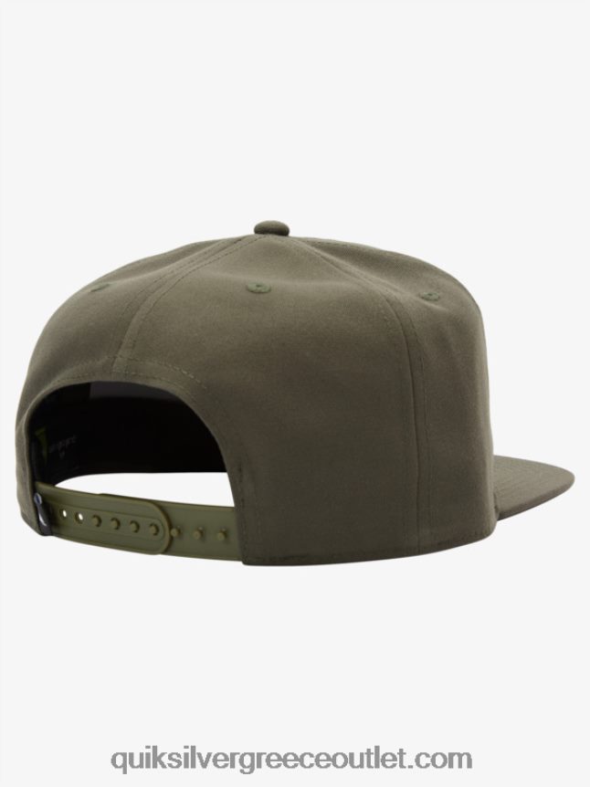 πέντε snapback καπέλο Quiksilver άνδρες 66LP841253 ρείκι θυμάρι