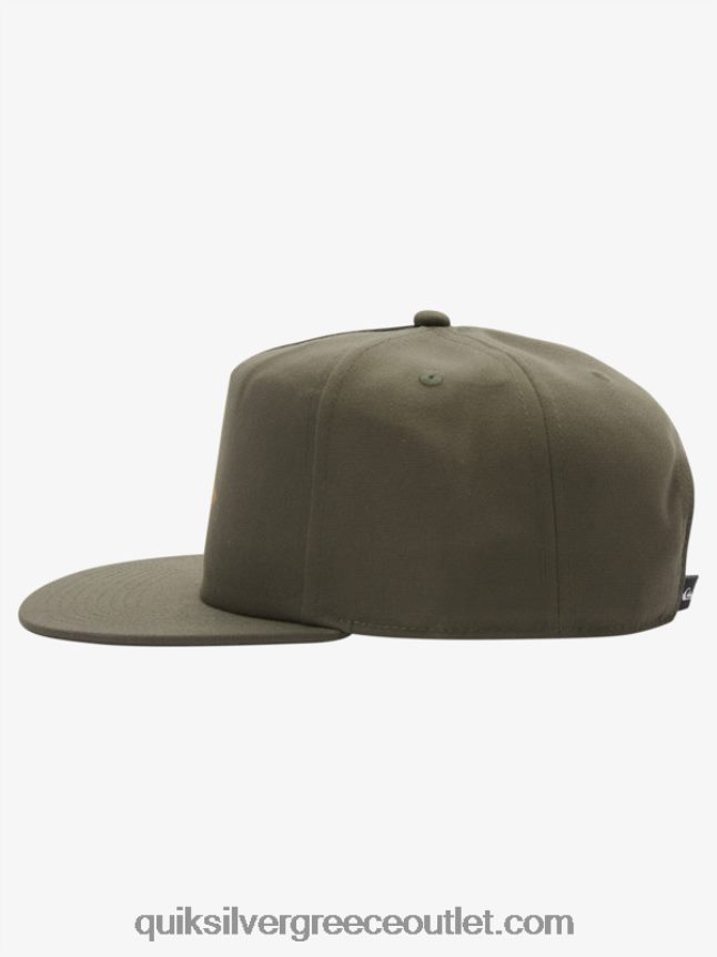 πέντε snapback καπέλο Quiksilver άνδρες 66LP841253 ρείκι θυμάρι
