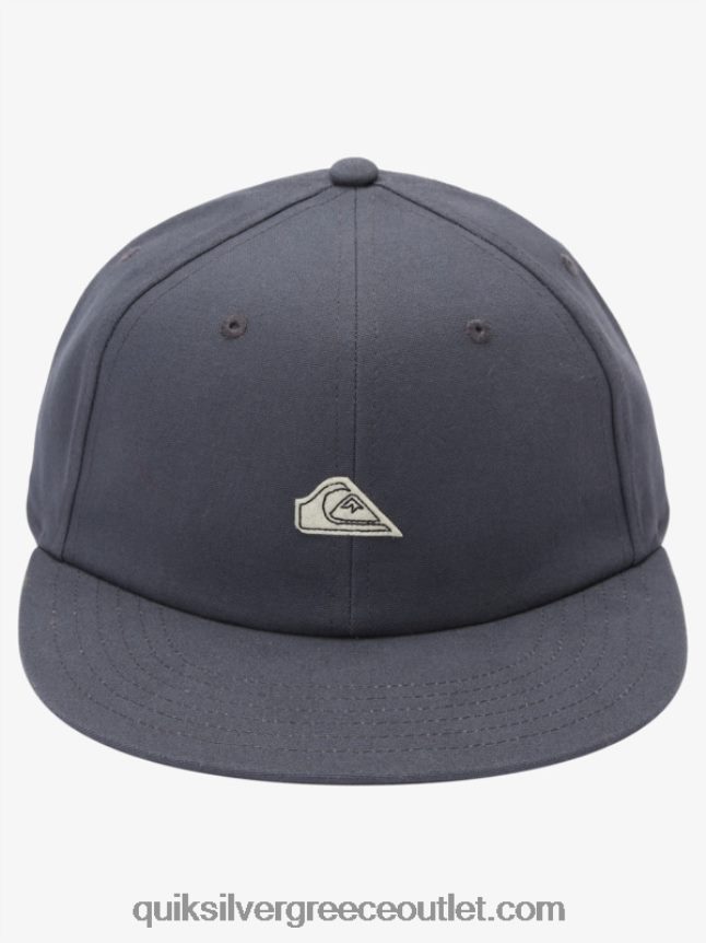 snapback καπάκι με αέρια Quiksilver άνδρες 66LP841642 ασφαλτικό σκυρόδερμα