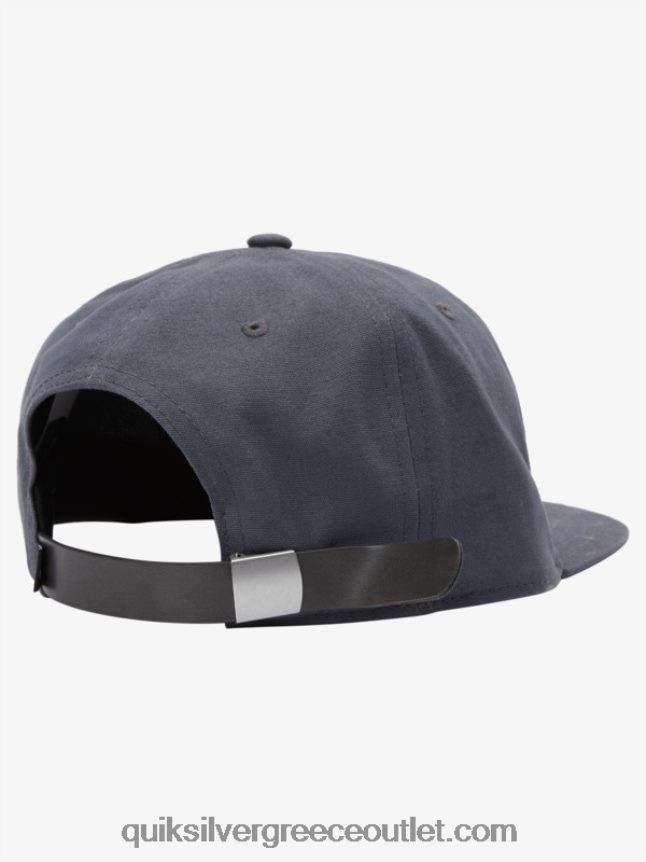 snapback καπάκι με αέρια Quiksilver άνδρες 66LP841642 ασφαλτικό σκυρόδερμα