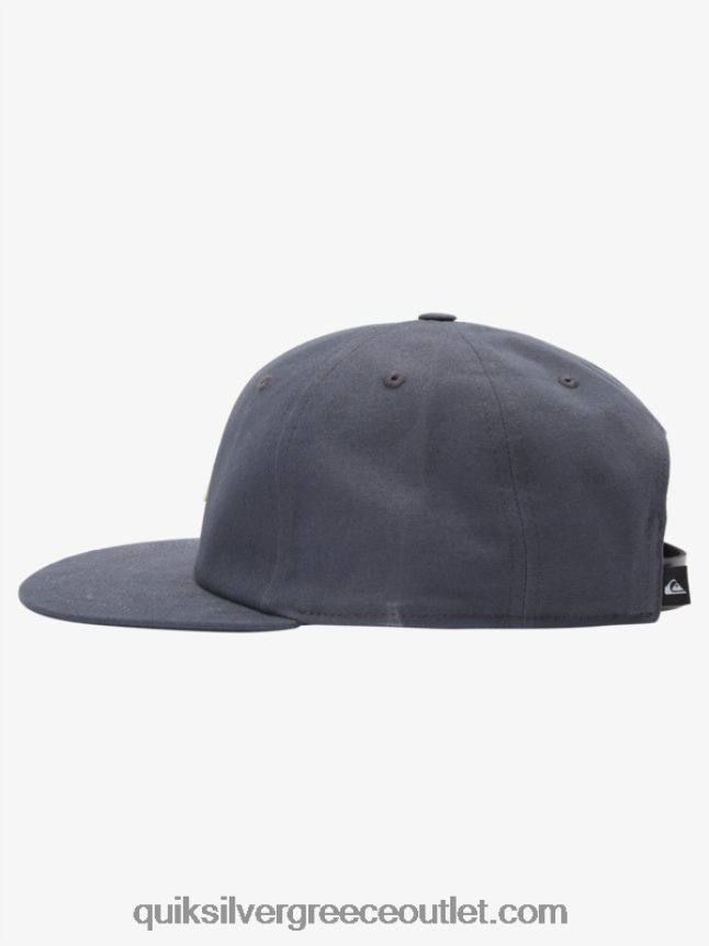 snapback καπάκι με αέρια Quiksilver άνδρες 66LP841642 ασφαλτικό σκυρόδερμα