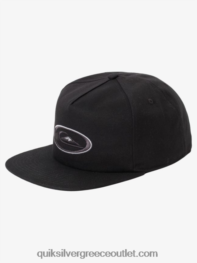 σημαίνει καπέλο snapback σκυλιών Quiksilver άνδρες 66LP841695 μαύρος