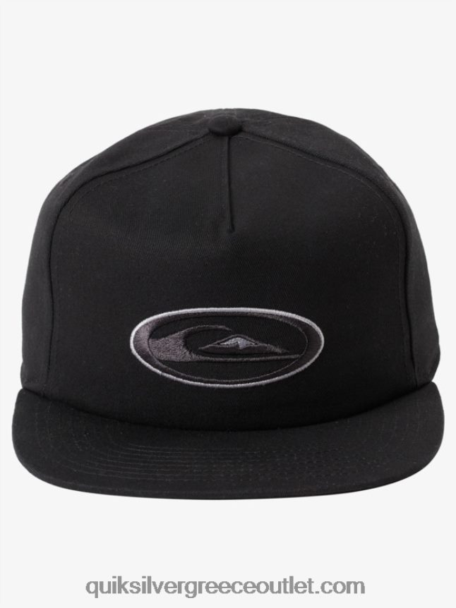 σημαίνει καπέλο snapback σκυλιών Quiksilver άνδρες 66LP841695 μαύρος