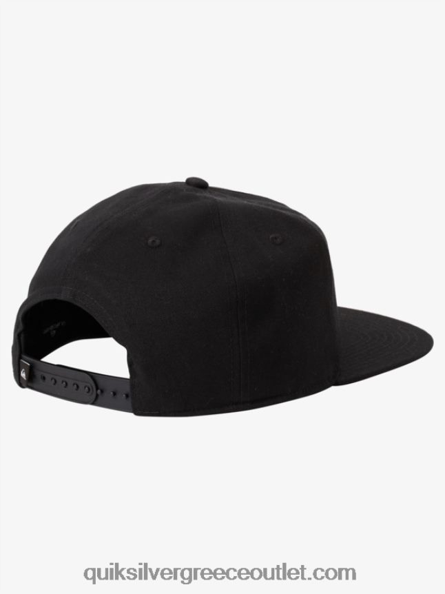 σημαίνει καπέλο snapback σκυλιών Quiksilver άνδρες 66LP841695 μαύρος