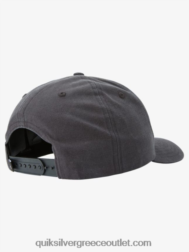 γειωμένο καπέλο snapback Αμερικής Quiksilver άνδρες 66LP84797 μαύρος