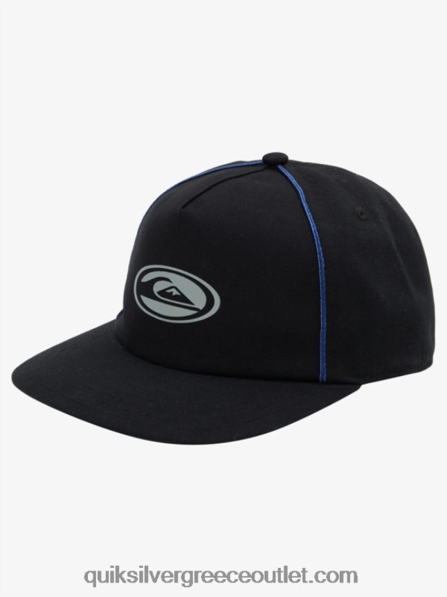 καπέλο snapback screener Quiksilver άνδρες 66LP841200 μαύρος