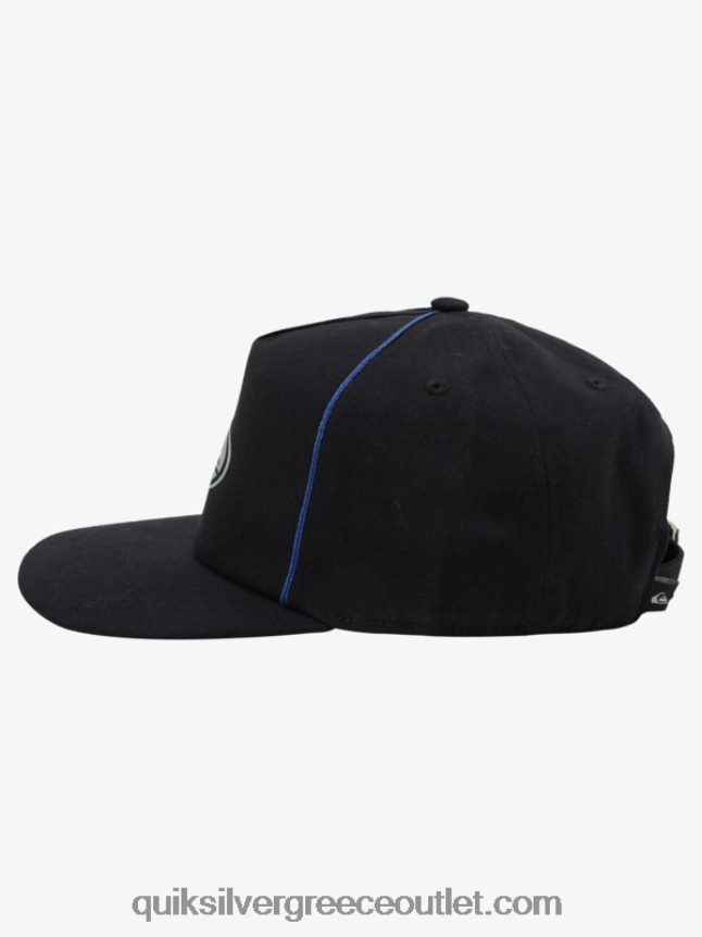 καπέλο snapback screener Quiksilver άνδρες 66LP841200 μαύρος
