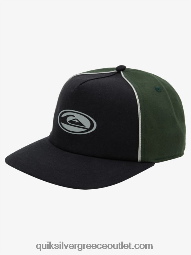 καπέλο snapback screener Quiksilver άνδρες 66LP841201 φύλλωμα
