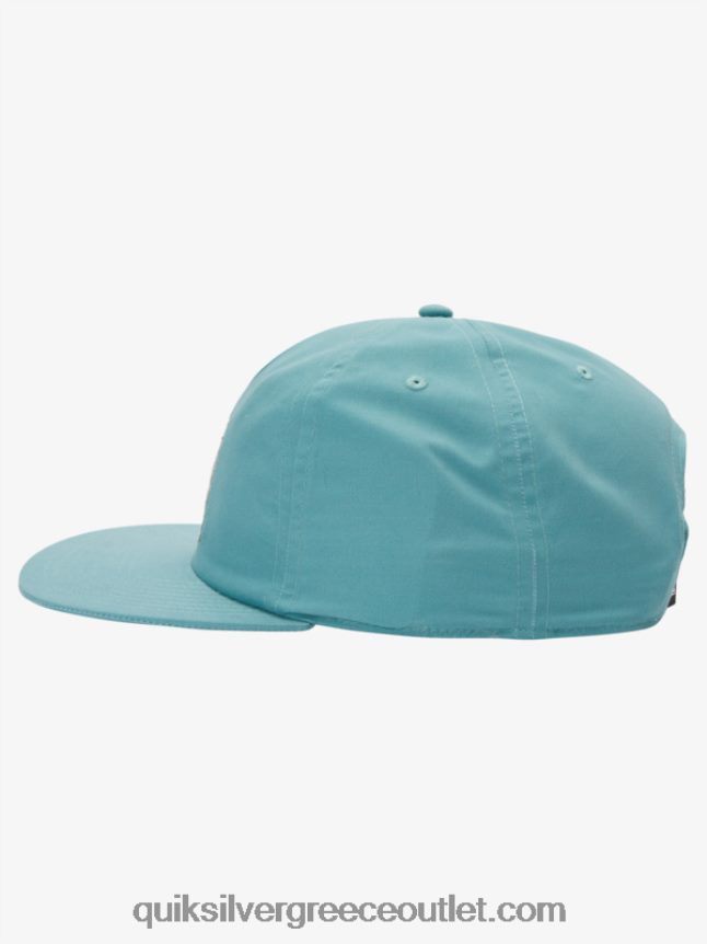 καπέλο surfwash snapback Quiksilver άνδρες 66LP84987 μπλε της Βρετάνης