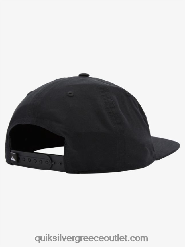 καπέλο surfwash snapback Quiksilver άνδρες 66LP84988 μαύρος
