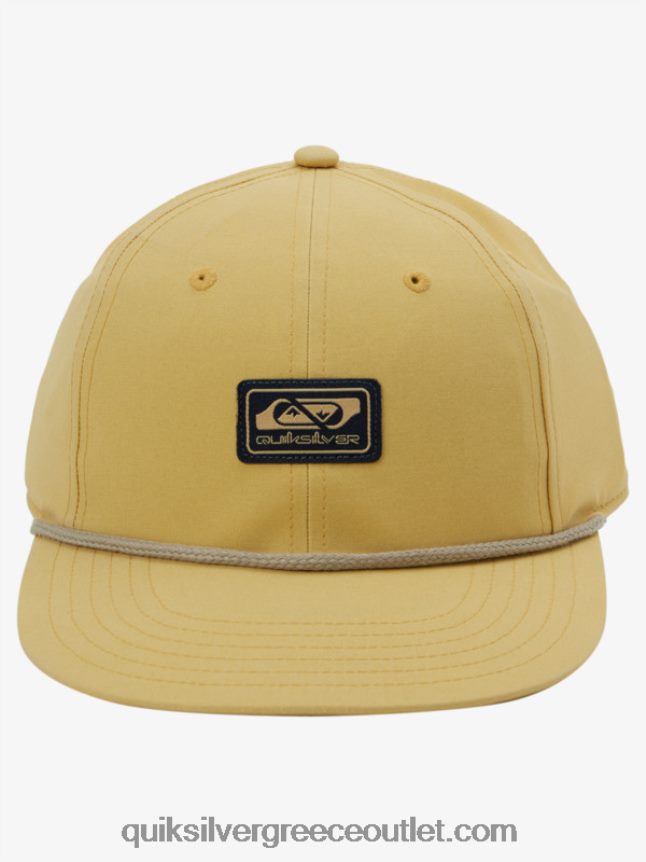 καπέλο μπέιζμπολ taxer Quiksilver άνδρες 66LP841035 σιτάρι