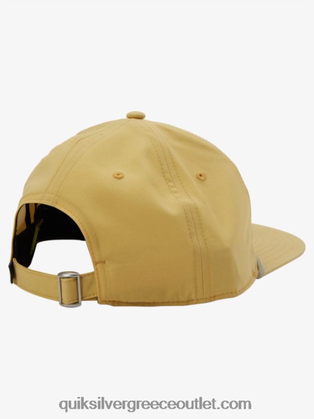 καπέλο μπέιζμπολ taxer Quiksilver άνδρες 66LP841035 σιτάρι