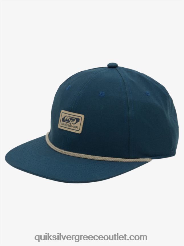 καπέλο μπέιζμπολ taxer Quiksilver άνδρες 66LP841036 μεσάνυχτα ναυτικό