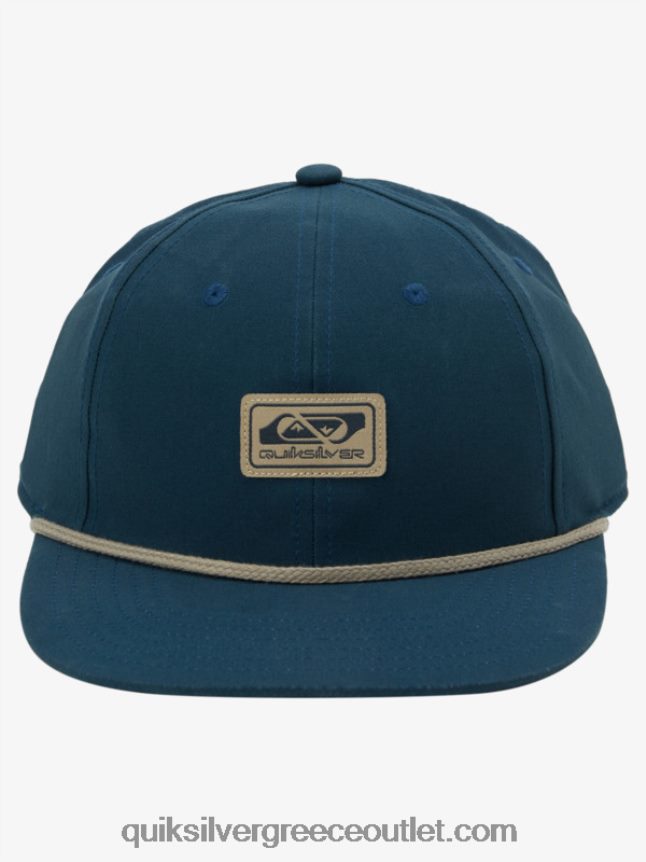 καπέλο μπέιζμπολ taxer Quiksilver άνδρες 66LP841036 μεσάνυχτα ναυτικό