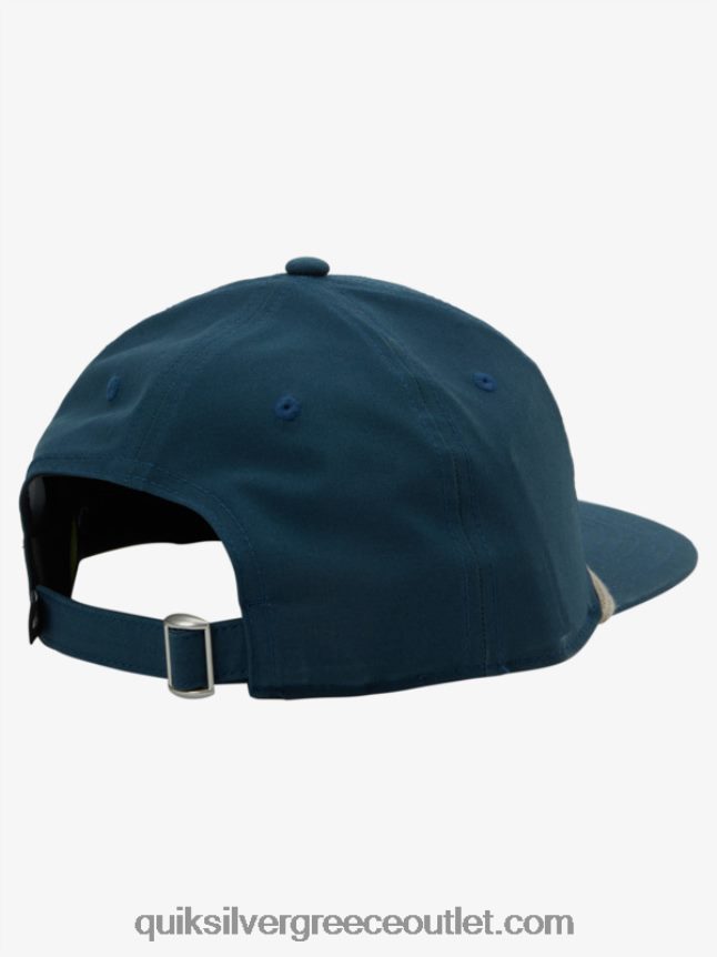 καπέλο μπέιζμπολ taxer Quiksilver άνδρες 66LP841036 μεσάνυχτα ναυτικό