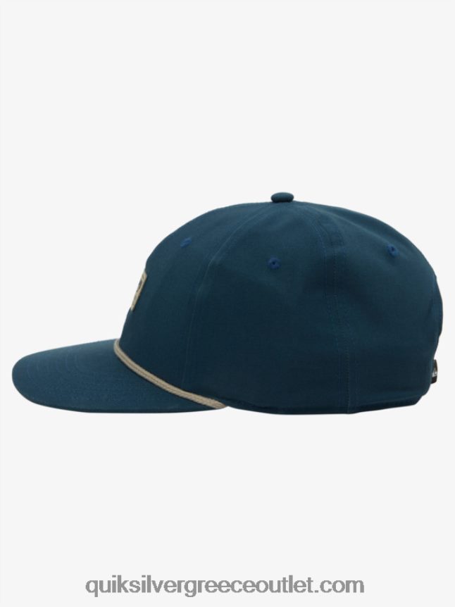 καπέλο μπέιζμπολ taxer Quiksilver άνδρες 66LP841036 μεσάνυχτα ναυτικό