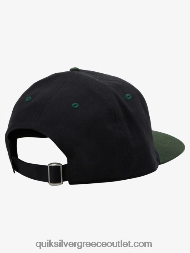καπέλο μπέιζμπολ zinger Quiksilver άνδρες 66LP84605 μαύρος