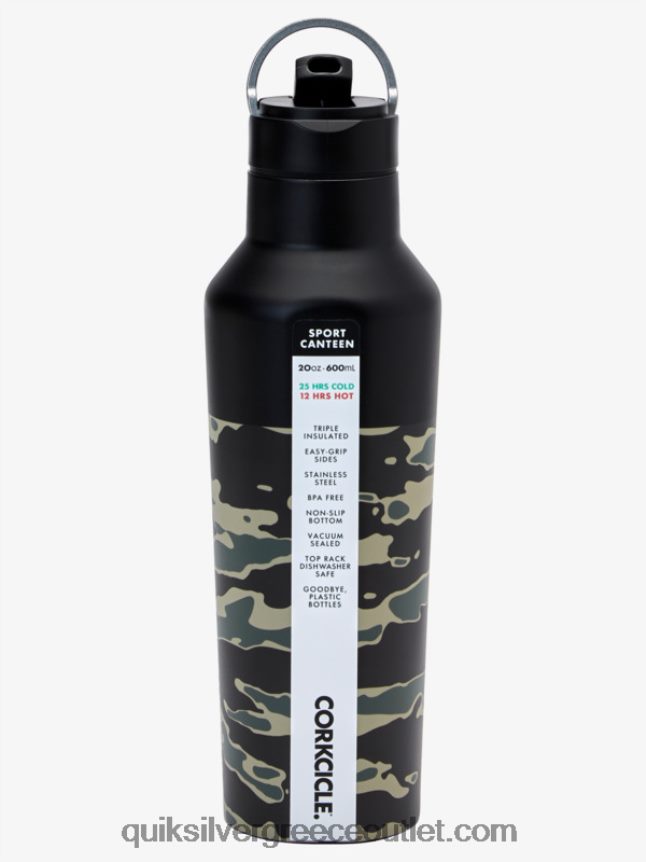 μπουκαλι ΝΕΡΟΥ Quiksilver x Corkcicle άνδρες 66LP841182 camo print κρίσιμη μάχη