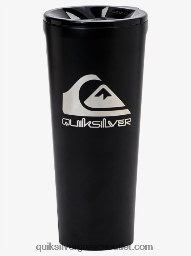 κλασικό ποτήρι Quiksilver x Corkcicle άνδρες 66LP841216 μαύρος